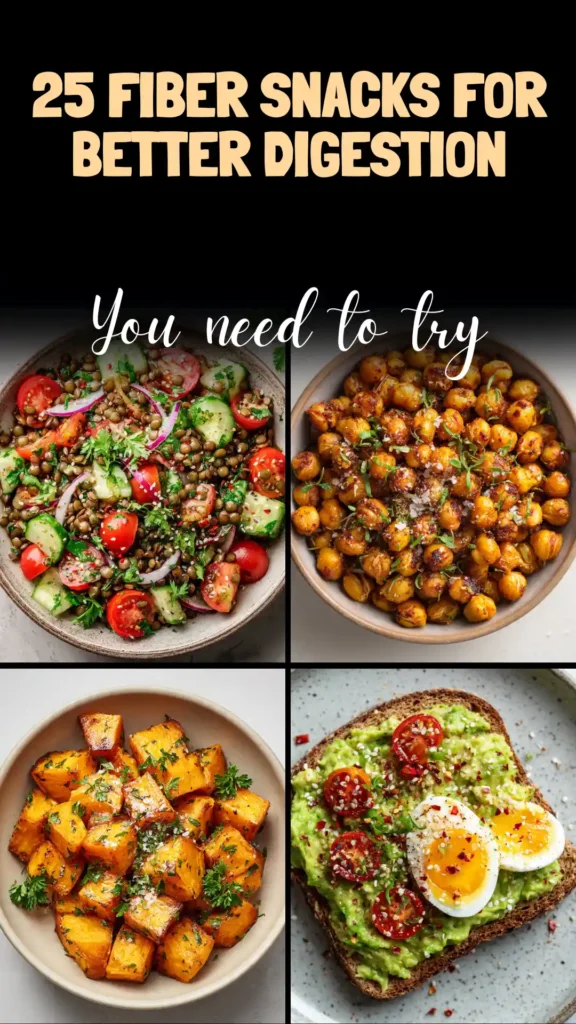 25 Healthy High Fiber Snacks to Relieve Constipation Naturally