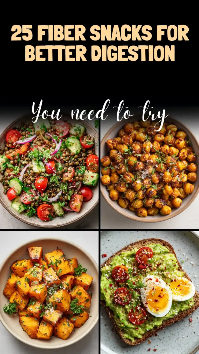 25 Healthy High Fiber Snacks to Relieve Constipation Naturally