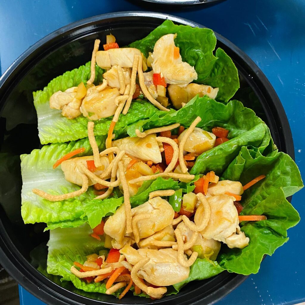 Teriyaki Chicken Lettuce Wraps