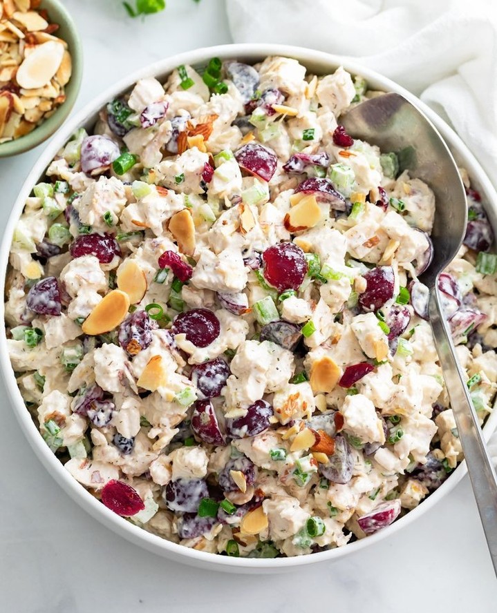 Cottage Cheese Chicken Salad