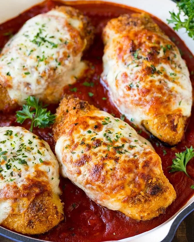 Creamy Chicken in Parmesan Sauce