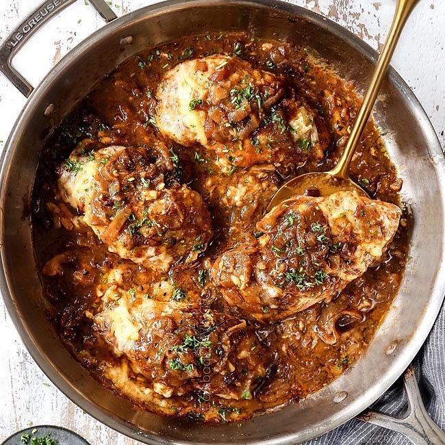 Cheesy French Onion Chicken