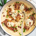 One Pan Cheesy Jalapeno Chicken