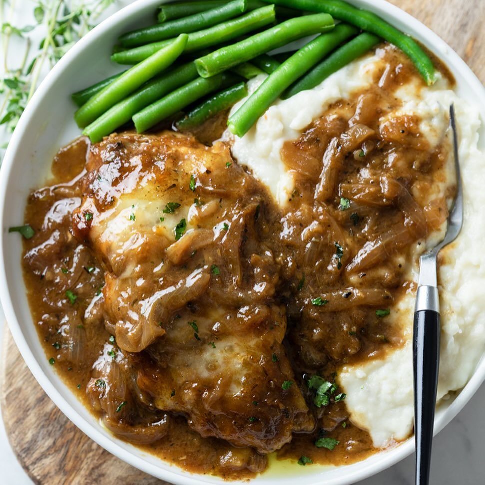 Cheesy French Onion Chicken