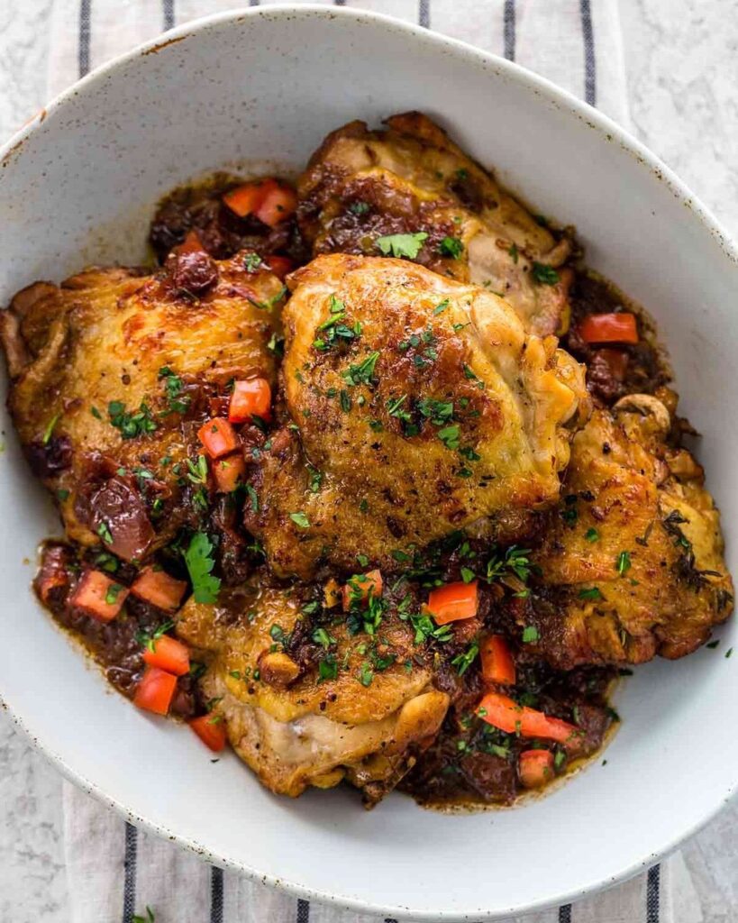 One Pan Balsamic Chicken
