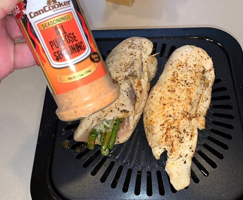 Mozzarella Stuffed Chicken Breast with Pesto