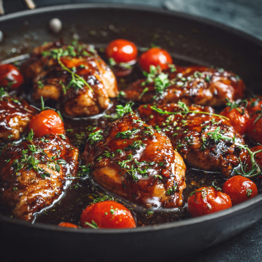 One Pan Balsamic Chicken