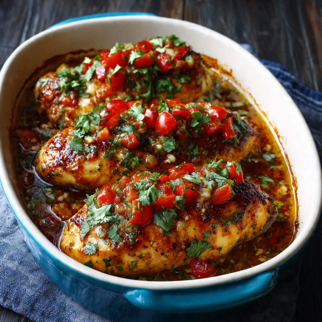 Salsa Fresca Chicken Bake