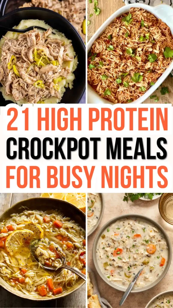 17 High Protein Crockpot Meals Perfect for Busy Spring Nights