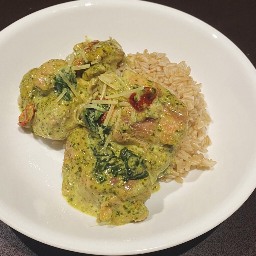 Creamy Pesto Chicken