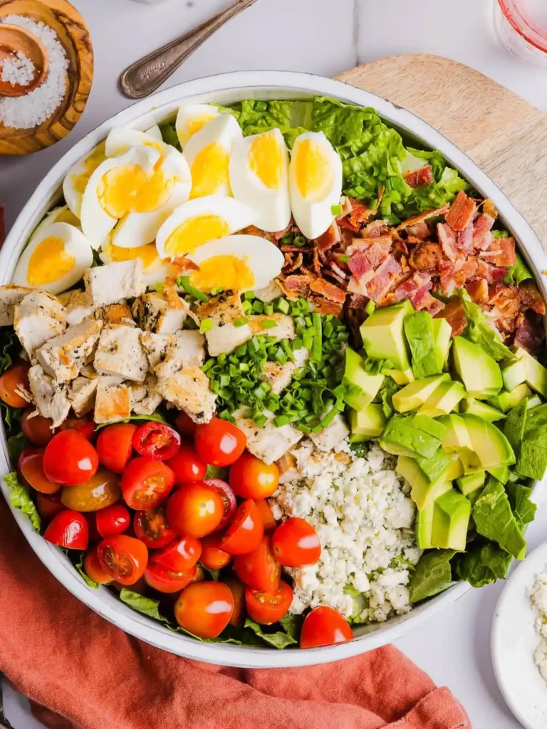 High Protein Spring Cobb Salad