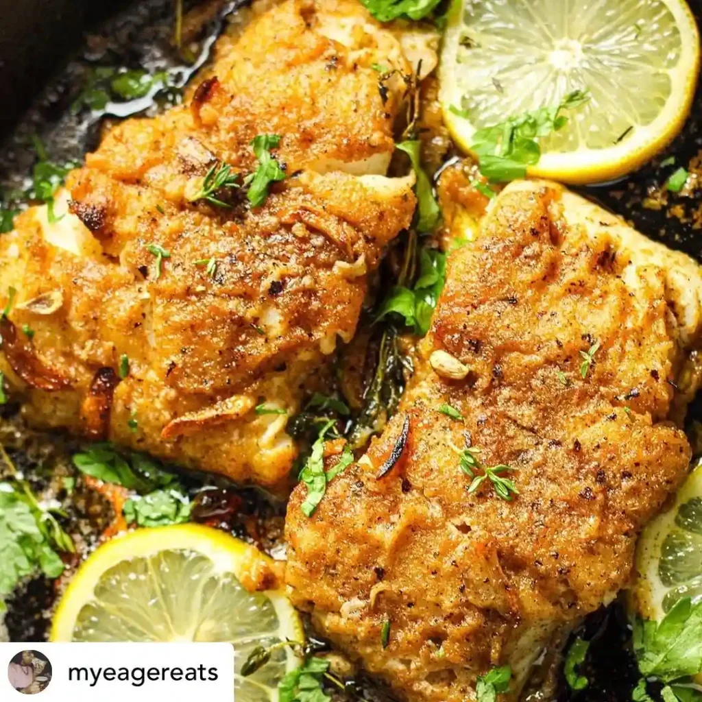Lemon Herb Cod with Quinoa
