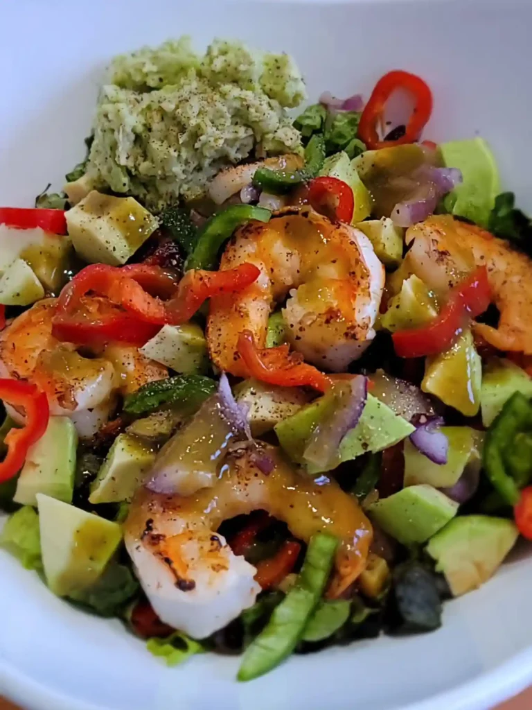 Shrimp Taco Salad Bowls
