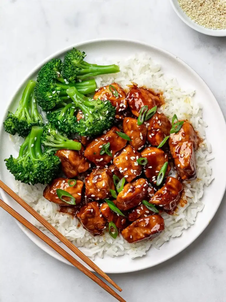 Teriyaki Chicken Broccoli Bowls