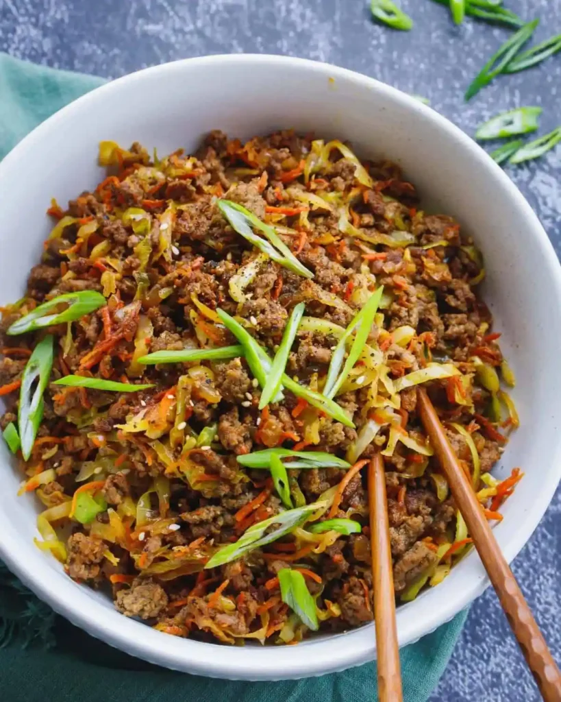 Turkey Egg Roll in a Bowl