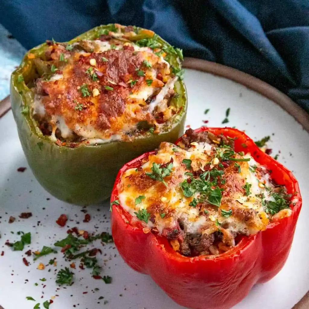 Turkey Stuffed Bell Peppers
