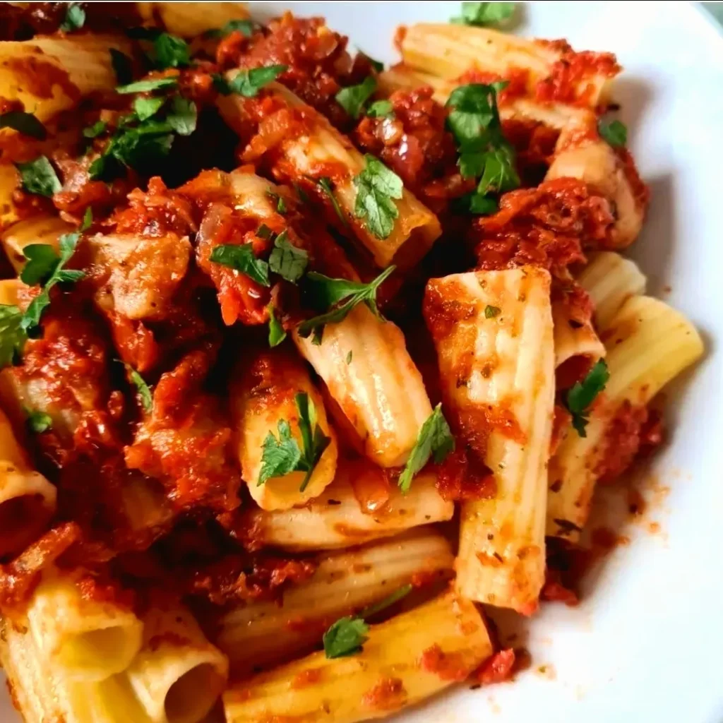 Tomato Sausage Pasta